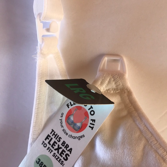 Playtex nursing bra Large white wirefree seamless - Picture 7 of 8